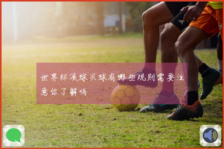 世界杯滚球买球有哪些规则需要注意你了解吗