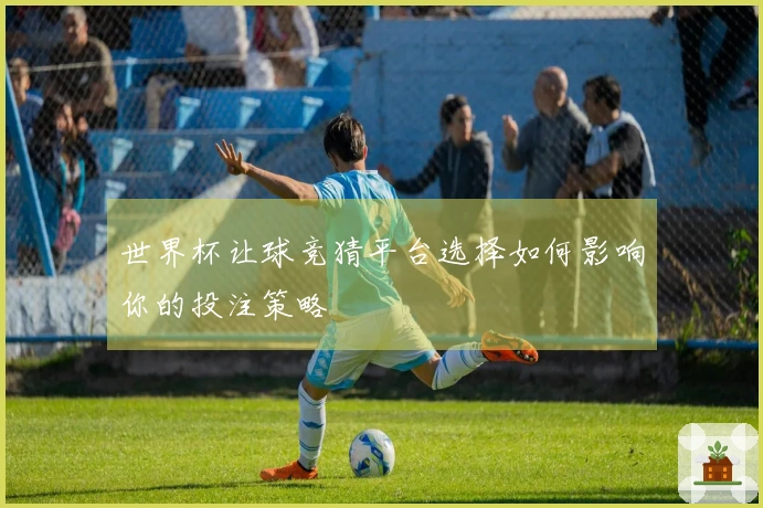 世界杯让球竞猜平台选择如何影响你的投注策略