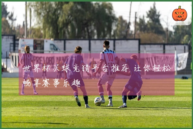世界杯买球竞猜平台推荐 让你轻松畅享赛事乐趣